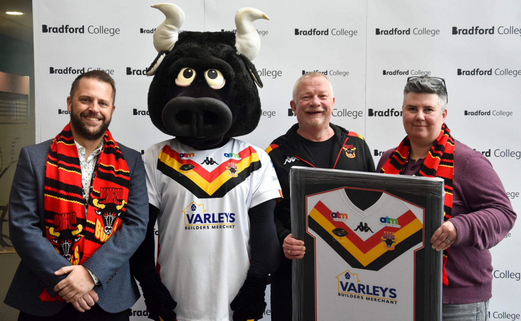Bradford College partnership with Bradford Bulls charges on