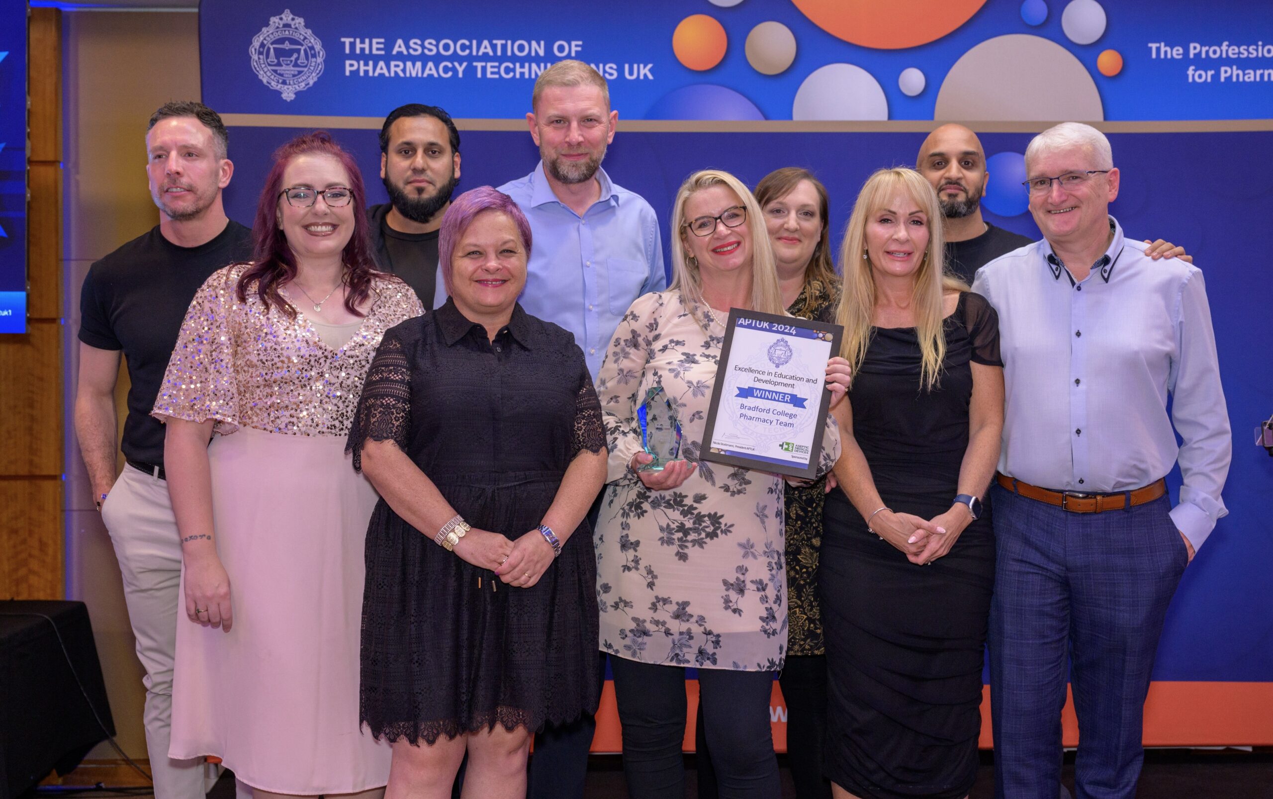 National Pharmacy Award Win for Bradford College