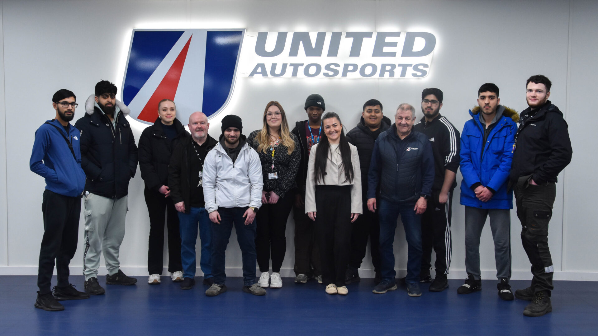 Motor Vehicle Students Enjoy Special Visit to United Autosports